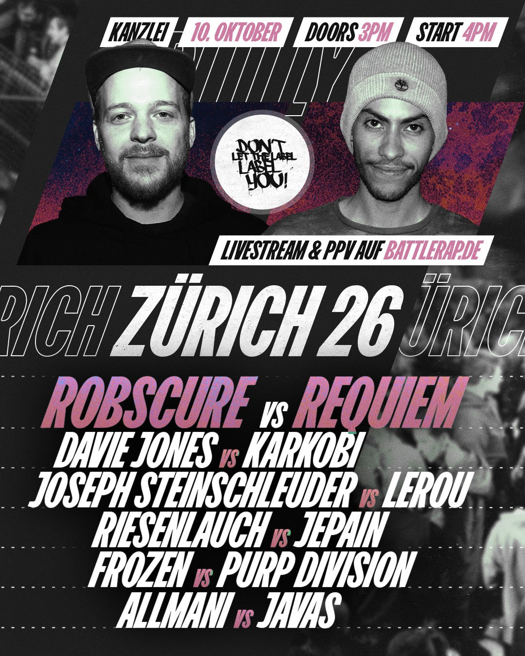 DLTLLY ZÜRICH '26 | 10.10.26 | KANZLEI | SCHWEIZ