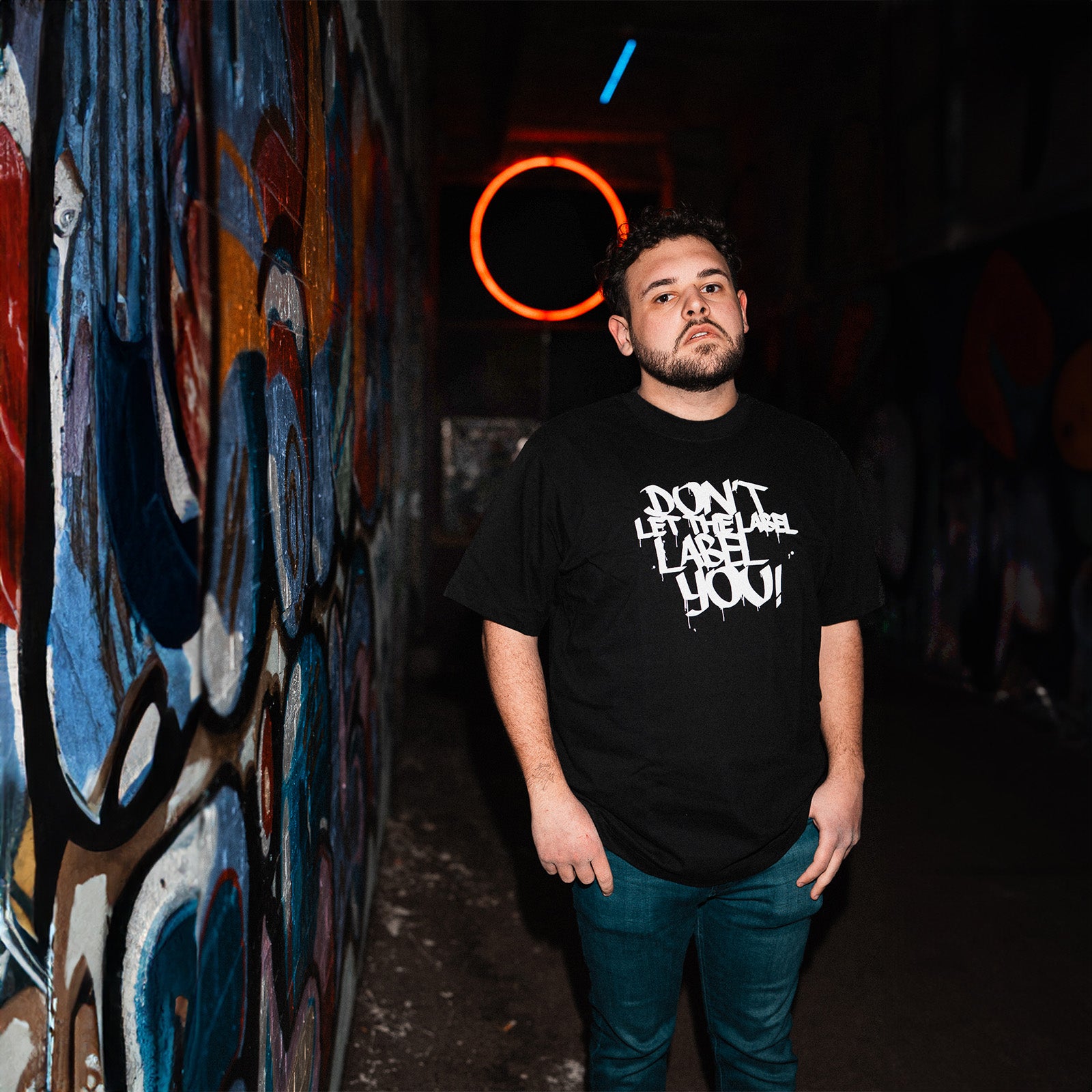 DLTLLY | Oversized Shirt  | BLACK